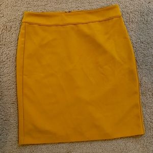 Banana Republic - Mustard Yellow Pencil Skirt